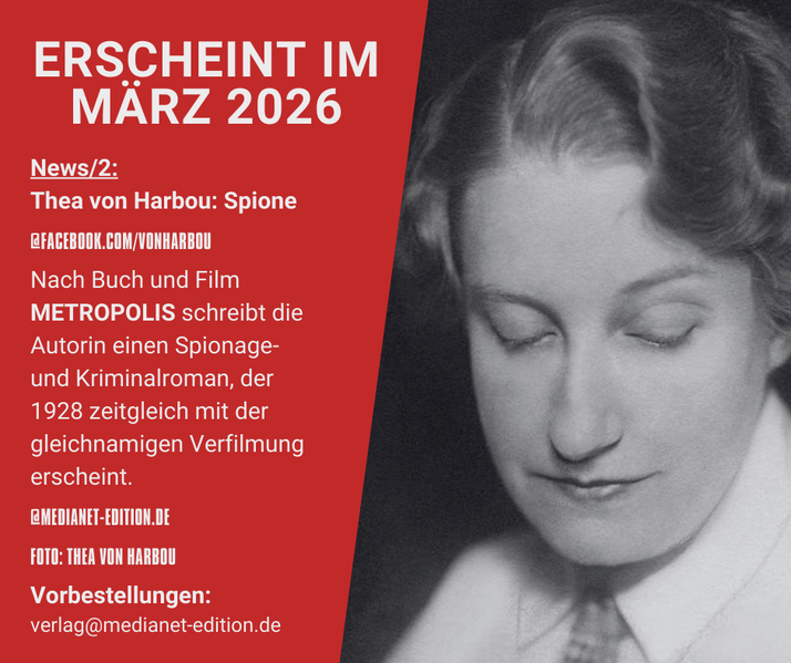 Werbe-Post für den Roman