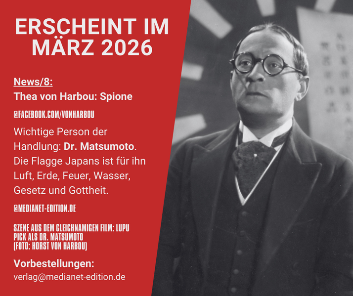 Werbe-Post für den Roman