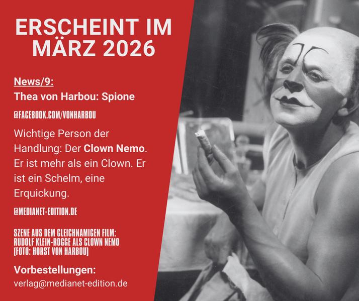 Werbe-Post für den Roman