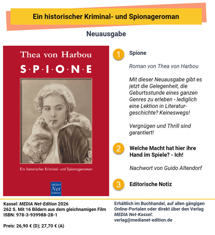 Werbe-Post für den Roman